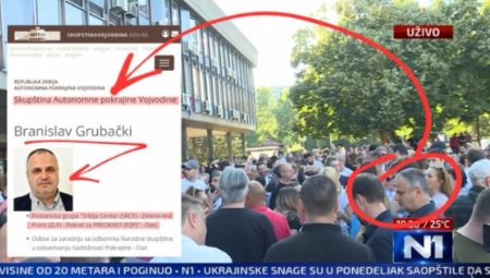 FANTOM IZ ZRENJANINA PROTESTUJE NA NOVOM BEOGRADU!
