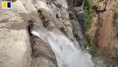 OTKRIVENA PREVARA, (NE)PRIRODNO ČUDO: Kineski vodopad veštački ulepšan cevima! (VIDEO)