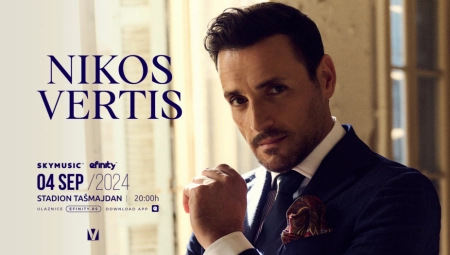 Ženski deo publike će biti oduševljen: Nikos Vertis ponovo među Srbima, zakazao koncert za 4. septembar na Tašu!
