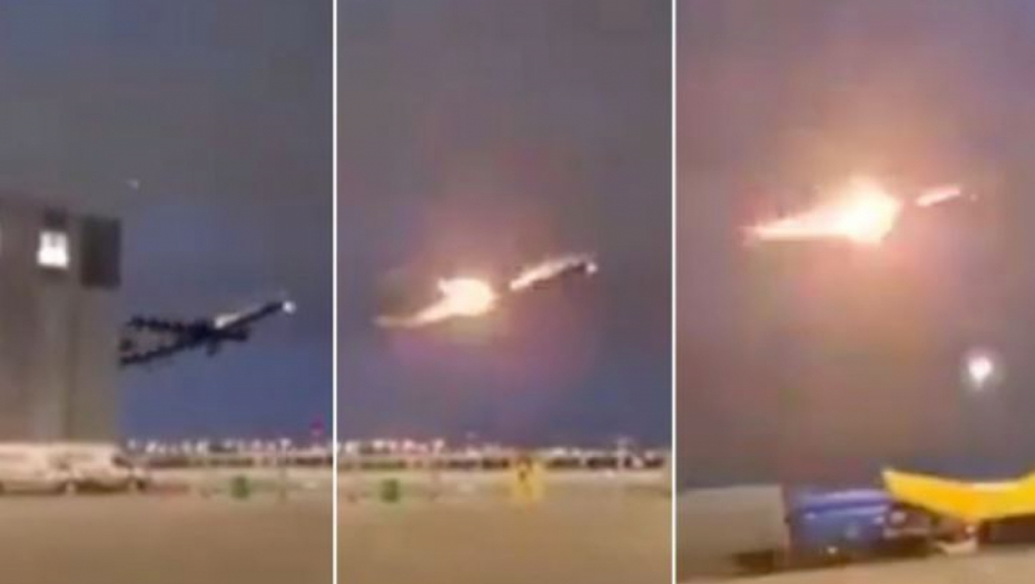DRAMA NA NEBU! Avion se zapalio pri poletenju, putnici preživeli horor i vikali "Bože pomozi nam"