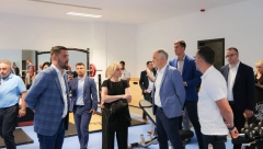 Ministar Gajić i ministarka Čabrić obišli radove na izgradnji Nacionalnog stadiona i multifunkcionalnu dvoranu na Košutnjaku