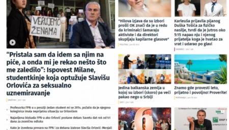 HEJTOVANJE IM IDE SJAJNO, A OD PATRIOTIZMA NI P NEMAJU! Sramota na opozicionom portalu, ne mare za sabor