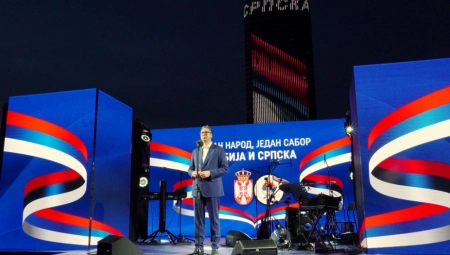 UVEREN SAM DA ĆEMO SAČUVATI SLOBODU I SRBIJE I SRPSKE Ključna poruka predsednika Vučića nakon Svesrpskog sabora u Beogradu (VIDEO)