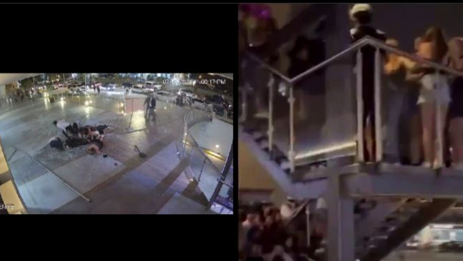 UZNEMIRUJUĆE! Jezive scene iz noćnog kluba: Ljudi sa balkona padali kao krpene lutke IMA MRTVIH (VIDEO)
