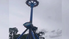 LJUDI VISILI NAOPAČKE U LUNA PARKU Jeziv snimak, panika i vriska: "Mislio sam da ćemo umreti" (VIDEO)