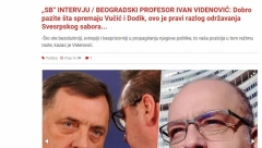 SKANDAL! Sraman intervju beogradskog opozicionara, RS uporedio sa NDH, udara na Vučića jer neće da ćuti pred Amerima