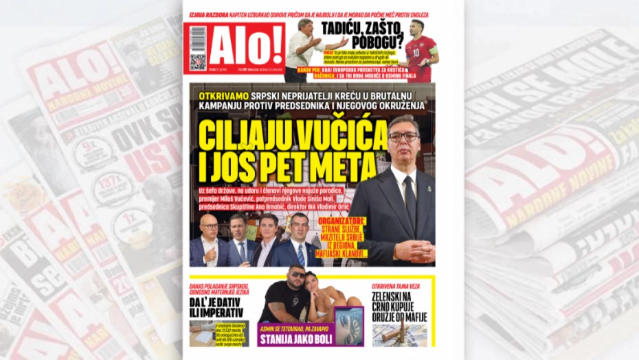 CILJAJU VUČIĆA I JOŠ PET META Otkrivamo! Srpski neprijatelji kreću u brutalnu kampanju protiv predsednika i njegovog okruženja