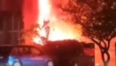 ZASTAŠUJUĆA SCENA U NOVOM SADU Izbio jeziv požar! (VIDEO)