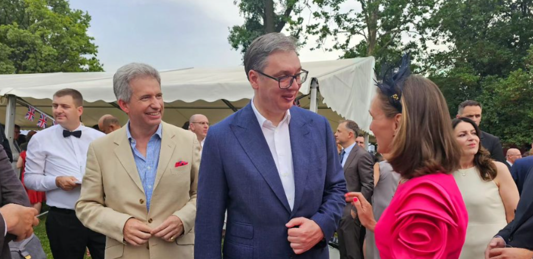 VUČIĆ NA PROSLAVI ZVANIČNOG ROĐENDANA KRALJA ČARLSA: Prvi put organizovano u Beogradu (FOTO)