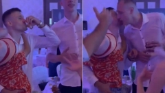 PRORADIO ČAČANIN U ALEKSI Avramović u kafanskom zanosu potegao rakiju na Smajlijevoj svadbi, pa zapevao (VIDEO)