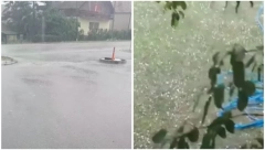 SUPERĆELIJSKI OBLAK BESNI NAD SRBIJOM Zabelelo u Zaječaru kao usred zime, evo kad će nevreme stići u Beograd (VIDEO)