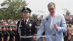 ZNAM DA ĆE I KOD NAS BITI MNOGO TEŽE Vučić: Svaki pedalj naše zemlje mora da bude siguran, budite NARODNA policija!
