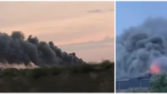 STRAVIČAN PRIZOR U DOBANOVCIMA Crni dim prekrio nebo, vatra guta sve pred sobom! (VIDEO)