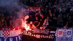 HRVATI VELIČALI STRADANJE SRBA Novi skandal na Evropskom prvenstvu, da li će UEFA reagovati? (FOTO)