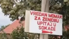 "VREDAN MOMAK ZA ŽENIDBU, UPITAJ U SOKAČE": Mladić rešio da se skrasi, pa OVAKO traži ženu! (FOTO)