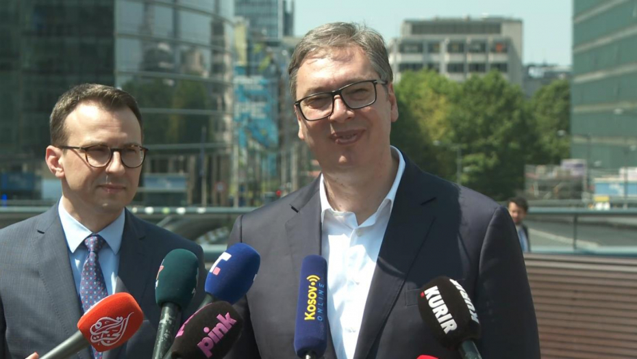 VUČIĆ SUMIRAO RADNI DAN U BRISELU:  'Za nas su ovo bili veoma važni i dobri razgovori'