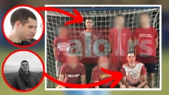 EKSKLUZIVNA FOTOGRAFIJA! Blažić sa Todorovićem i Panićem igrao fudbal, a deset meseci kasnije  izrešetao ih sa 17 metaka