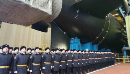 PUTIN JAČA VOJSKU ZA SUKOB SA NATO?  Spremna peta ruska nuklearna podmornica klase Borej-A “Knez Požarski”