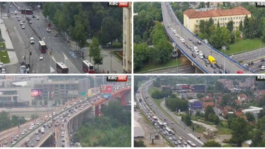NA JEDNOM DELU ČEP, NA DRUGOM KILOMETARSKA KOLONA Jutros je u glavnom gradu PRILIČNO HAOTIČNO - ovuda nemojte ako ne morate (FOTO)