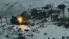 MOMENAT KADA JE AMERIČKI BREDLI UNIŠTIO NAJBOLJI RUSKI TENK:  Putinovo najbolje ratno vozilo POTPUNO RAZORENO (VIDEO)