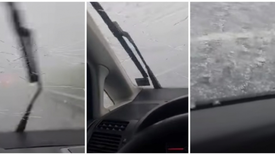 JAK GRAD LOMIO ŠOFERKE Nezapamćeno nevreme u Sloveniji, popaljeni alarmi u Hrvatskoj! NEVREME SE KREĆE KA SRBIJI