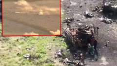 CRNI KOZACI IH SAČEKALI U ZASEDI Jeziva scena sa fronta kod Ugledara, svi dignuti u vazduh (VIDEO)