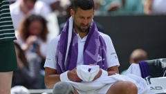 NEOBIČNA SCENA Meč Đokovića i Popirina prekinut, Novak odmah shvatio o čemu se radi (VIDEO)