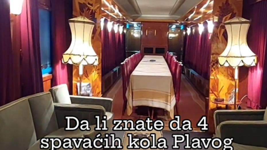 FASCINANTNA UNUTRAŠNJOST SA 110 LEŽAJEVA Evo šta je danas sa TITOVIM PLAVIM VOZOM kojim se vozila i KRALJICA ELIZABETA (VIDEO)