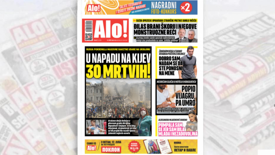 U NAPADU NA KIJEV 30 MRTVIH! Rusija pokrenula masovne raketne udare na Ukrajinu