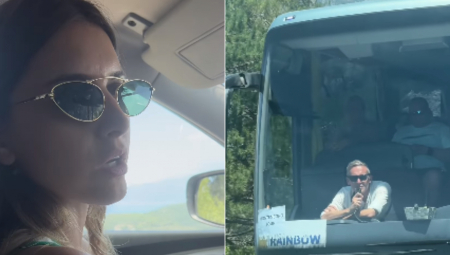 ŠOKANTAN SNIMAK ZAPALIO DRUŠTVENE MREŽE Crnogorci maltretiraju devojku iz Srbije - teraju je da vozi po litici u rikverc (VIDEO)
