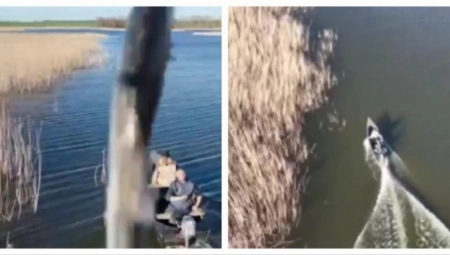 HIT SNIMAK! Epska borba ukrajinskog ribara sa ruskim dronom će vas ostaviti bez reči!