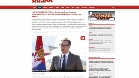 LUDILU NEMA KRAJA Islamistička "Slobodna Bosna" iz sveg oružja otvorila vatru po Vučiću