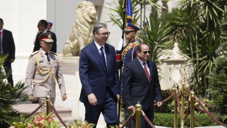 VUČIĆ SE OGLASIO IZ KAIRA Egipat će u Srbiji uvek imati lojalnog prijatelja (VIDEO)