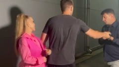 POTUKLI SE IVAN MARINKOVIĆ I ŽANA! Neviđeni haos u Šimanovcima, on je gurnuo, obezbeđenje trči da ih razdvoji