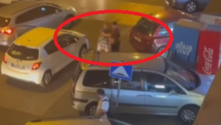 SNIMLJENA ŽESTOKA MAKLJAŽA NA NOVOM BEOGRADU Dve žene se šutirale i udarale (VIDEO)