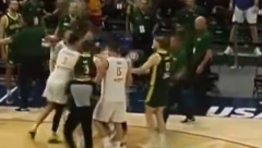 HAOS NA KRAJU MEČA Gudurić pobesneo, umalo došlo do velike tuče (VIDEO)