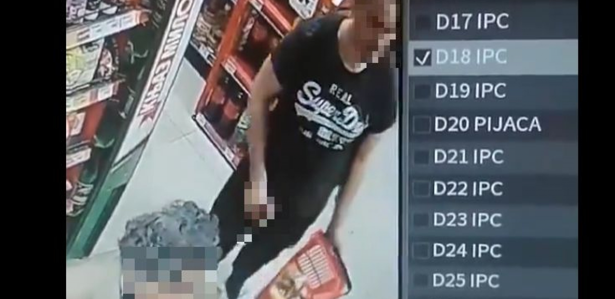 MANIJAK ONANIŠE NA BAKU U SUPERMARKETU NA BANOVOM BRDU! Izvadio polni organ, pa ga pipao pred njom: Kamere usnimile sav užas! (VIDEO)