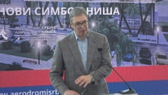 VUČIĆ SVEČANO OTVORIO NOVU TERMINALNU ZGRADU NA AERODROMU "KONSTANTIN VELIKI" Predsednik poručio: Nastavićemo da ulažemo!