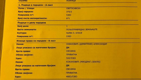 ŠOK U SKUPŠTINI! Kokanović poklonio svoju zemlju Ćuti kako bi se pokazao kao borac (FOTO)