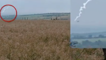 OVAKO JE OBOREN RUSKI SU-25  Avion krenuo u napad, a onda je raketa poletela... (FOTO/VIDEO)