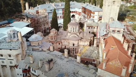 MANASTIR KOJI GRČKA POLICIJA HOĆE DA ISELI KRIJE STARU SRPSKU TAJNU: Ktitor Esfigmena je Srbin