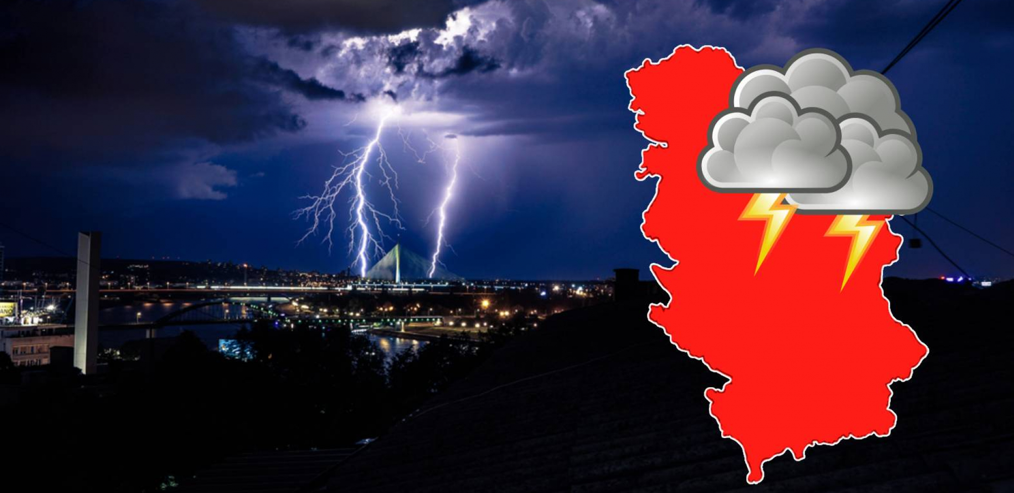 UPRAVO SE OGLASIO RHMZ Zabrinjavajuća prognoza za veče, evo gde se očekuje vremenski sunovrat