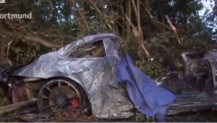 U SPRŽENOM PORŠEU NAŠLI TELA OCA I SINA! Jezive scene na auto-putu (VIDEO)