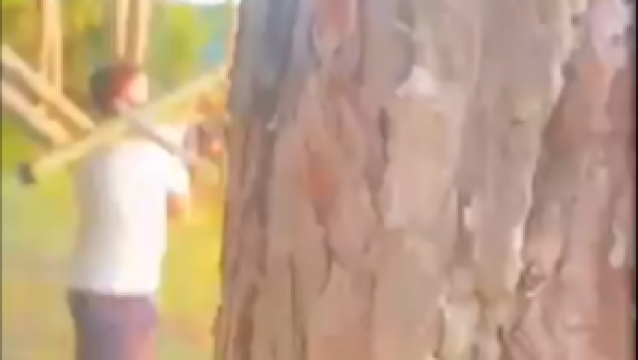 UKRAJINAC U ŠORTSU OBORIO RUSKU RAKETU Iz bacača s ramena ispalio projektil (VIDEO)