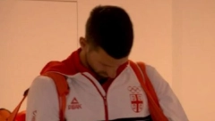MOĆNO Evo šta je Novak uradio pred sam izlazak na teren (VIDEO)