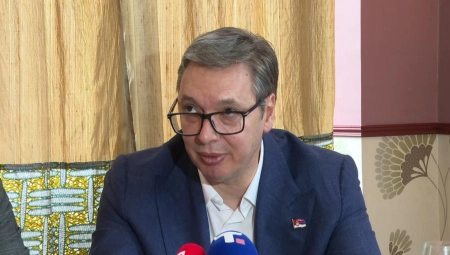 PREDSEDNIK VUČIĆ: Imamo dobre košarkaše, jedini nismo kupovali strance