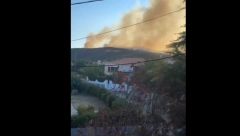 VATRENA STIHIJA GUTA EVIJU, OSTRVLJANIMA SE VRATIO STARI KOŠMAR! Vatrogasne službe na terenu, celu noć gasili požar! (VIDEO)