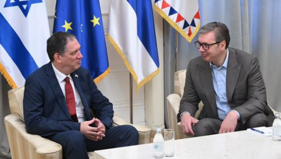 VUČIĆ PRIMIO AMBASADORA IZRAELA U OPROŠTAJNU POSETU Razgovarali su o vrlo bitnim temama