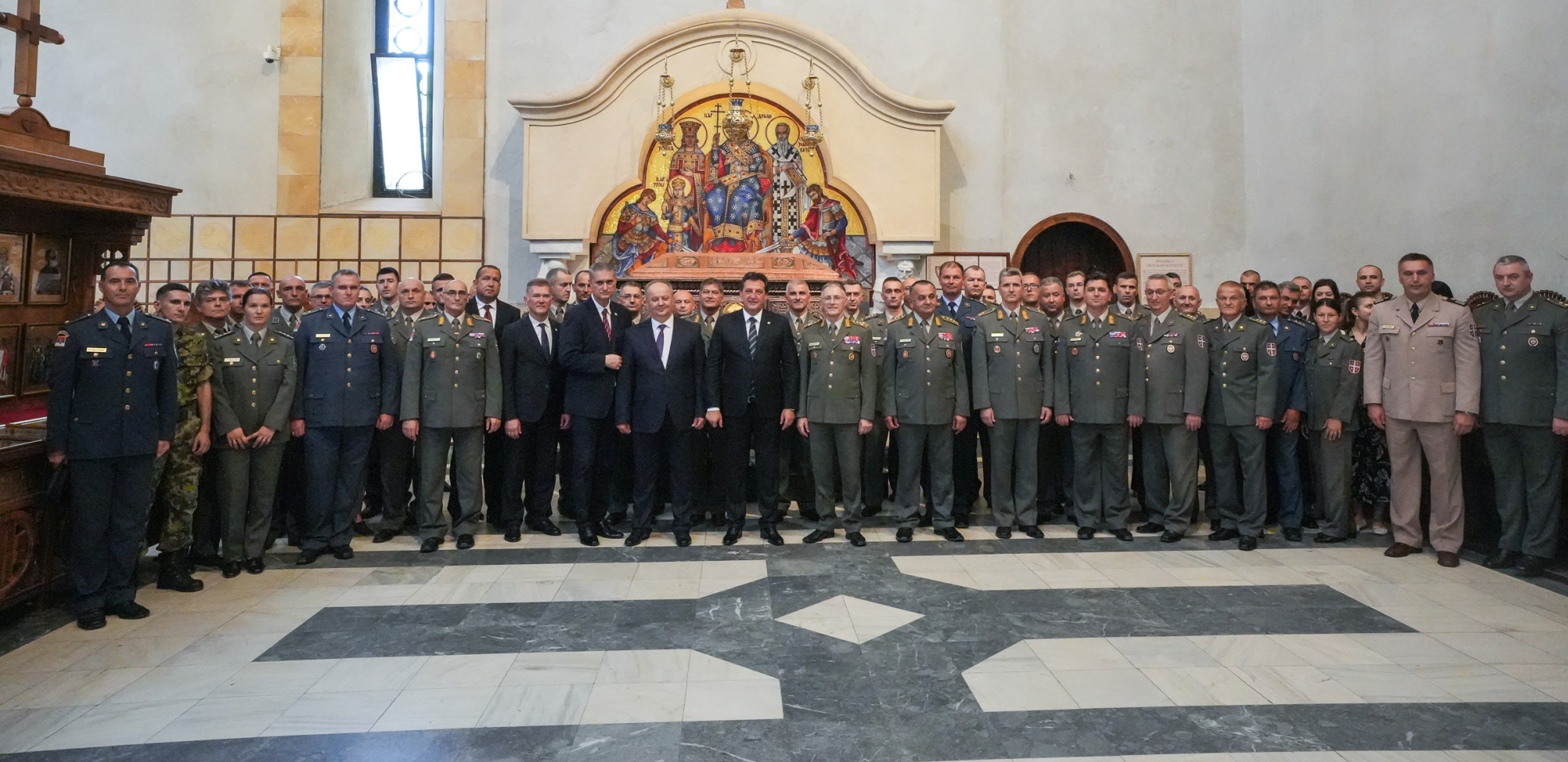 Vojska Srbije obeležila krsnu slavu