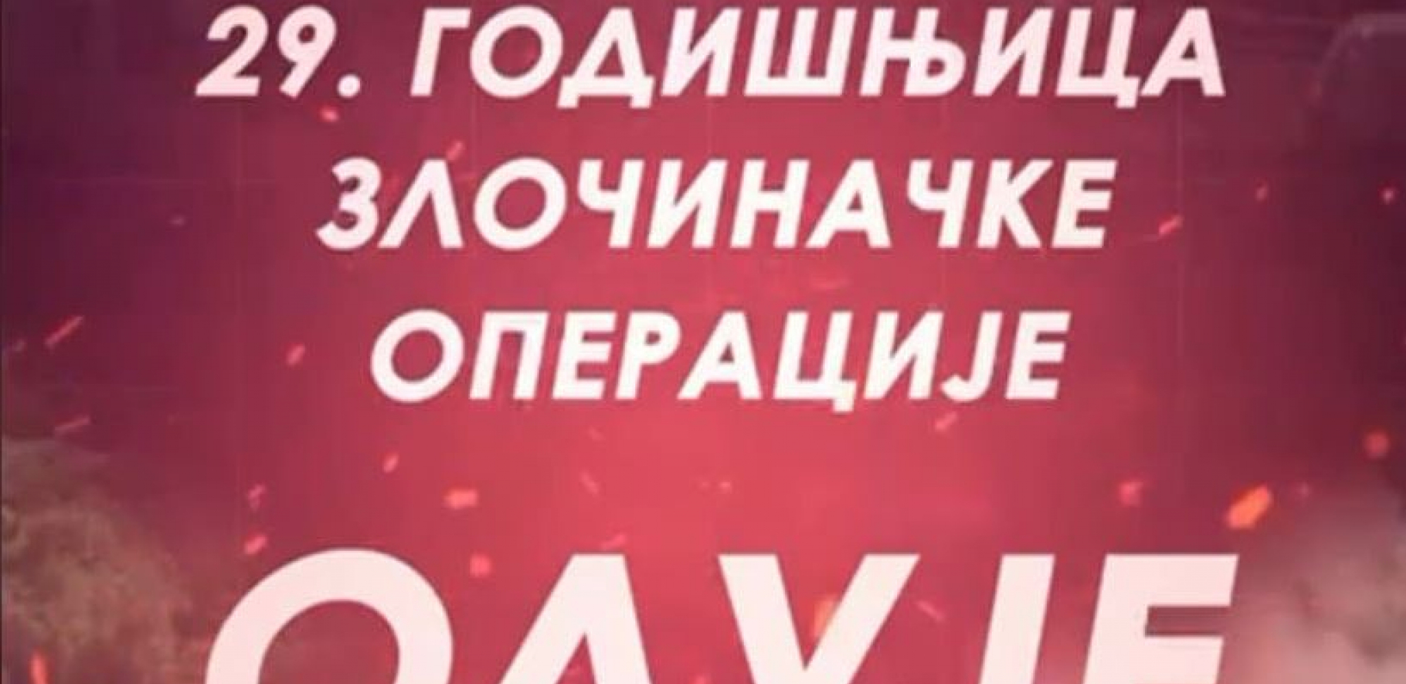 "DA SRBI PRAKTIČNO NESTANU" 29. godišnjica zločinačke akcije "Oluja", Vučićeva poruka jasna: Oluja više neće biti (VIDEO)